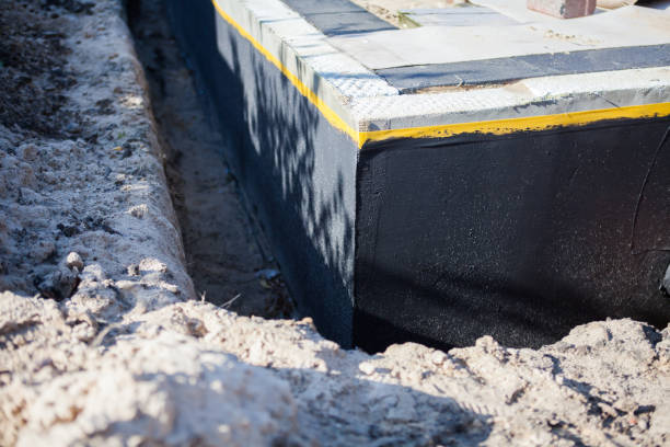 Professional Waterproofing technician working in Dayton, VA